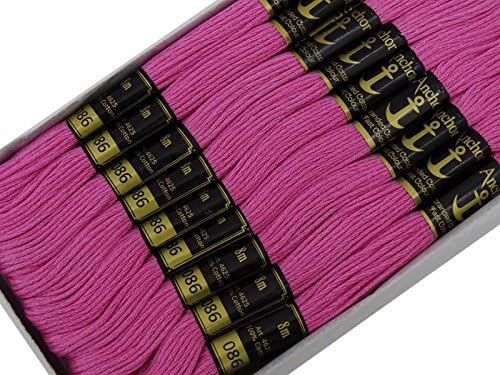 Anchor Hand Cross Stitch Stranded Cotton Embroidery Thread Floss Pack