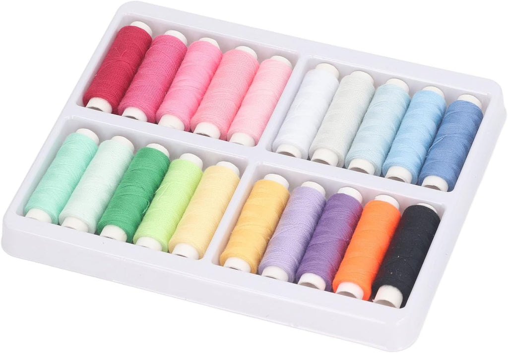 Zopsc 20 Colors Polyester Sewing Thread Kit 328ft Spools (20 Colors