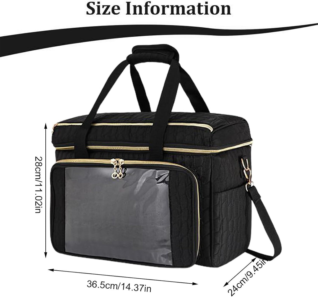 Yarn Storage Bag Compartmented Large Capacity Organizer