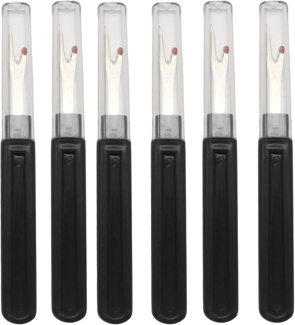 Opfiue Seam Ripper Set, Black, 6 Pack