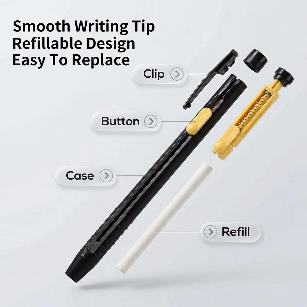 Heat Erasable Fabric Marker for Sewing, Fabric Marking Pens with 60