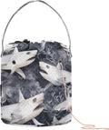 YETTASBIN Shark Yarn Storage Bag, Large Crochet Knitting Bag Organizer