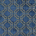 Vintage Abstract Geometric Design Premium Chenille Jacquard Fabric for