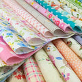 flic-flac Quilting Fabric Squares 100% Cotton Precut Quilt Sewing