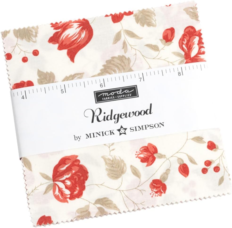 Ridgewood Charm Pack By Minick & Simpson 5" Precut Fabric Squares