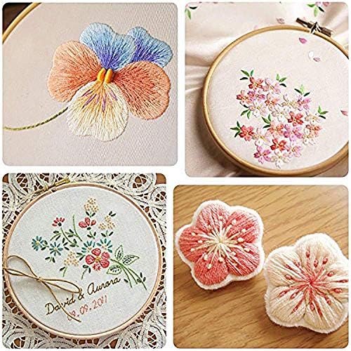 LOVIMAG Embroidery Thread 140pcs Friendship Bracelet String Floss Kit