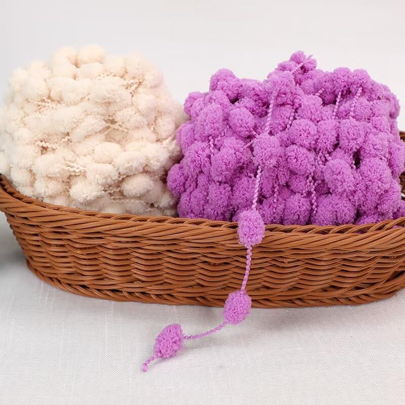 100g Polyester Ball Yarn, Soft Knitting Wool, Solid Color, Craft Yarn