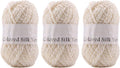 50g x 3 Skeins Acrylic Yarn for Crocheting & Hand Knitting 4 Strand