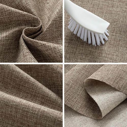 100% Natural Coarse Linen Fabric, 59 Inch Wide by The Yard, Thickened
