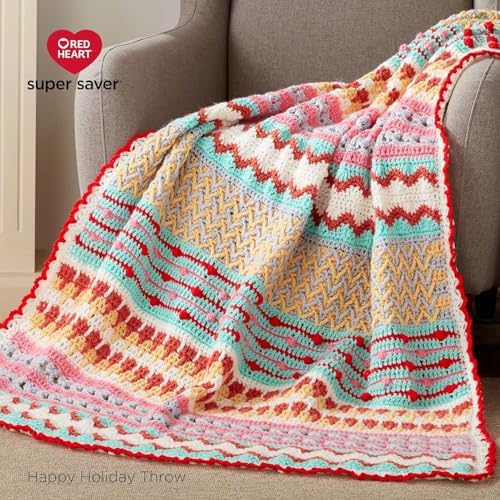 RED HEART Super Saver 3-Pack yarn, BABY PINK 3 Pack