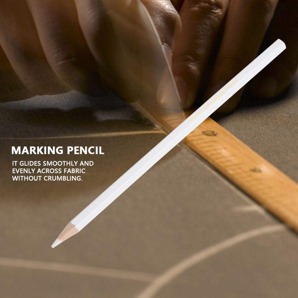 Hztyyier Sewing Fabric Pencils,Water Soluble Marking Pencils for