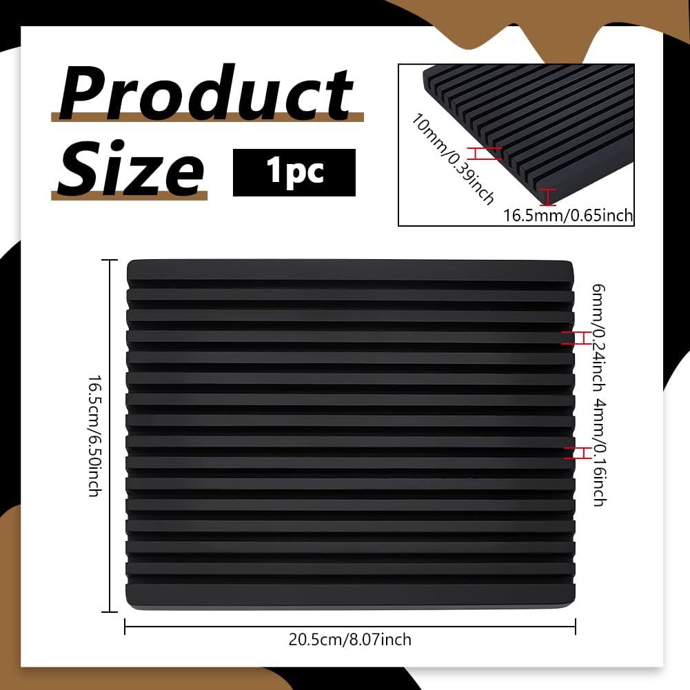PH PandaHall 15 Slots Wooden Ruler Display Stand Quilting Ruler Holder