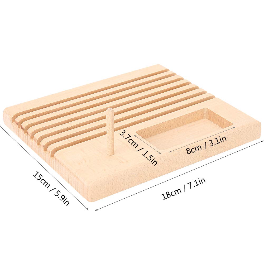 Quilting Ruler Holder Wooden Ruler Rack Patchwork Ruler Holder Beech
