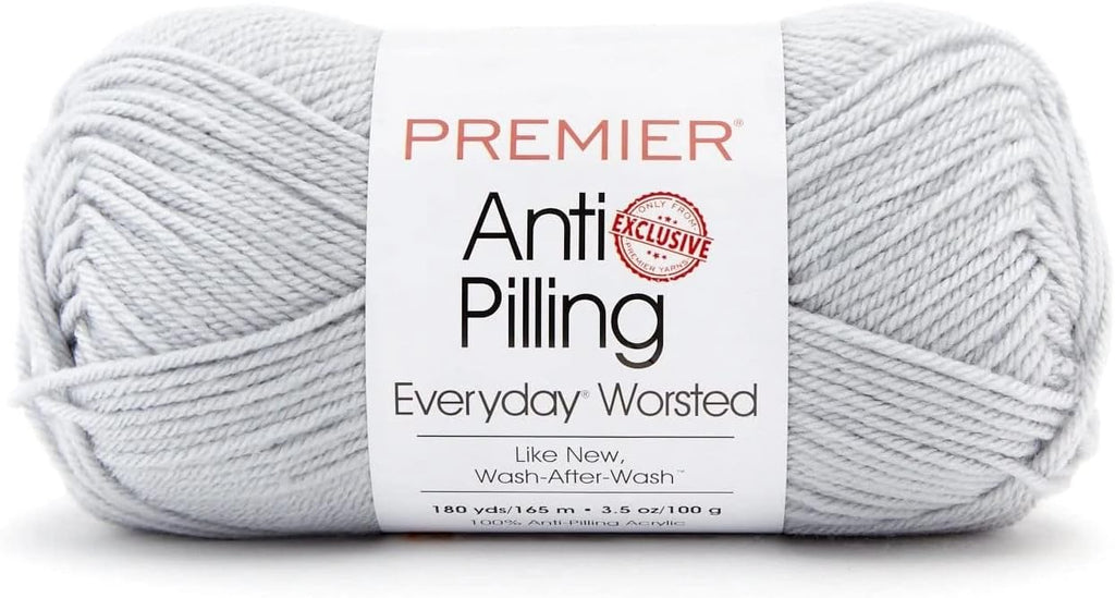 Premier Anti-Pilling Everyday Worsted Yarn, Machine Washable, Soft