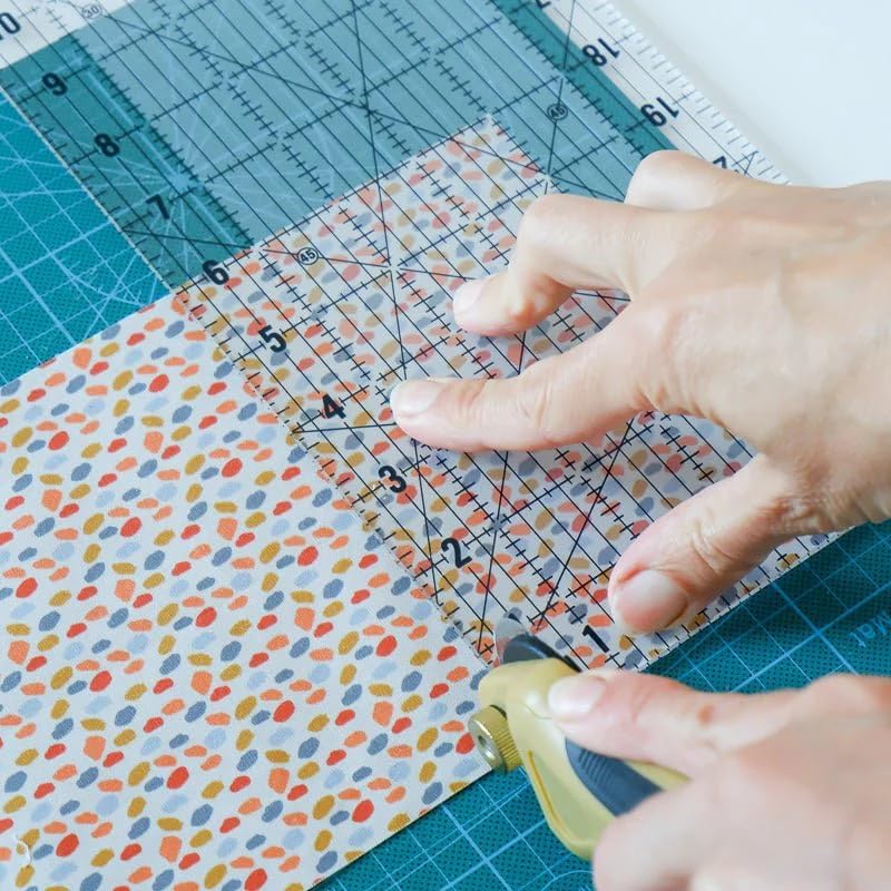 Madam Sew Left-Handed Quilting Ruler 6 x 24 Inch – Non Slip Acrylic