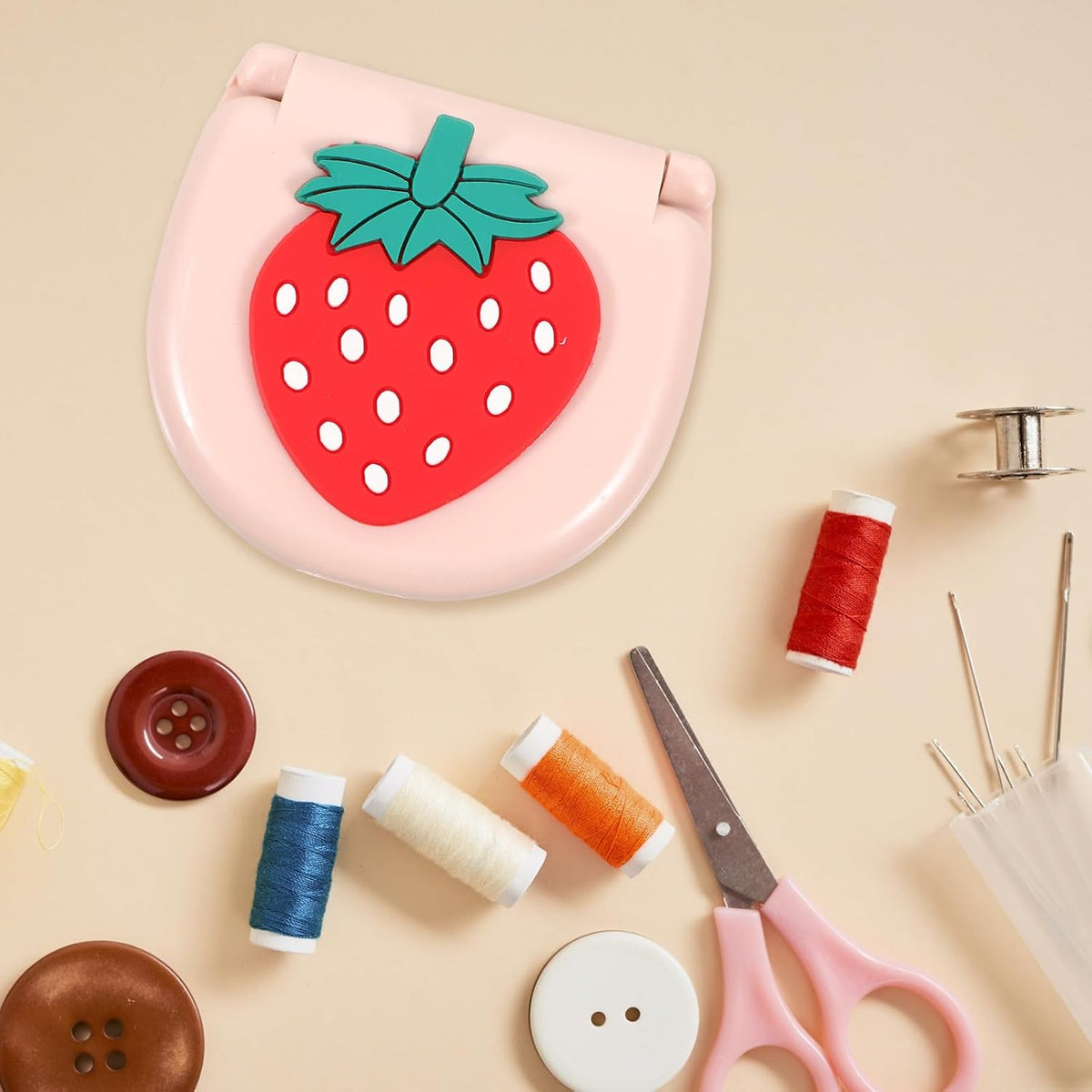 Portable Sewing Repair Set Compact Travel Hand Kit for Adults