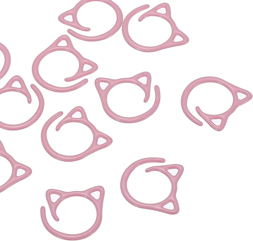 PATIKIL Cat Crochet Stitch Markers, 12 Pack Stitch Marker for Knitting