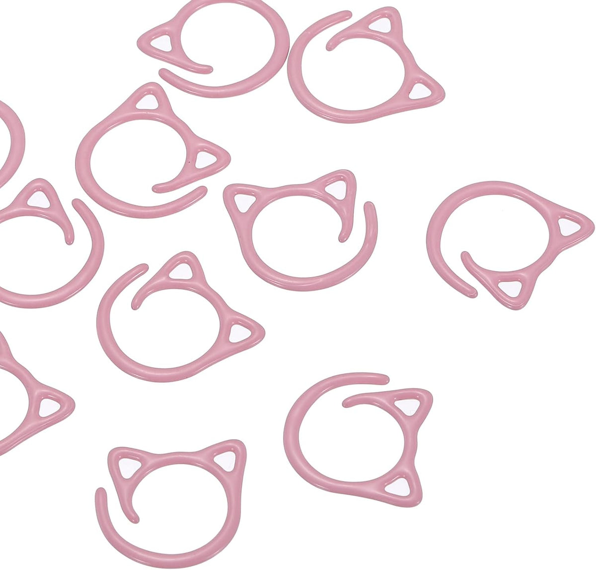 PATIKIL Cat Crochet Stitch Markers, 12 Pack Stitch Marker for Knitting