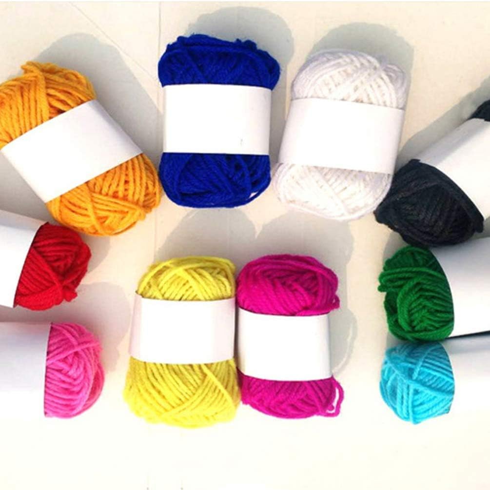COPYLOVE 12Pcs Color Crochet Yarn Set, Soft Knitting Yarn, Premium