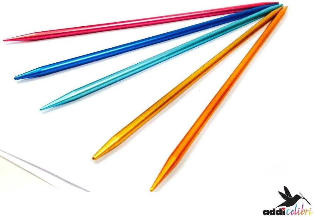 addi FlipStix Double Pointed Knitting Needles 20cm (8") - Set of 5