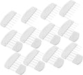 Knitting Blocking Combs Set for Knitters, 20Pcs White