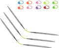 5.0mm Flexible Double Pointed Knitting Needles, 9 Inch (23cm), 3-Piece