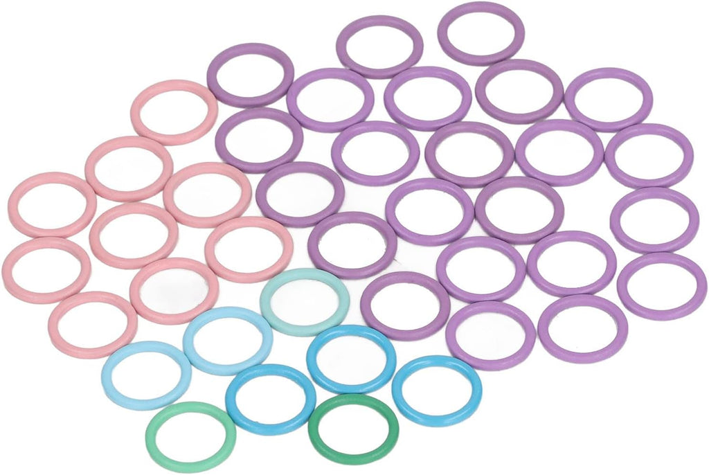 Pssopp Knitting Tools and Accessories 40 Pieces Round Stitch Markers