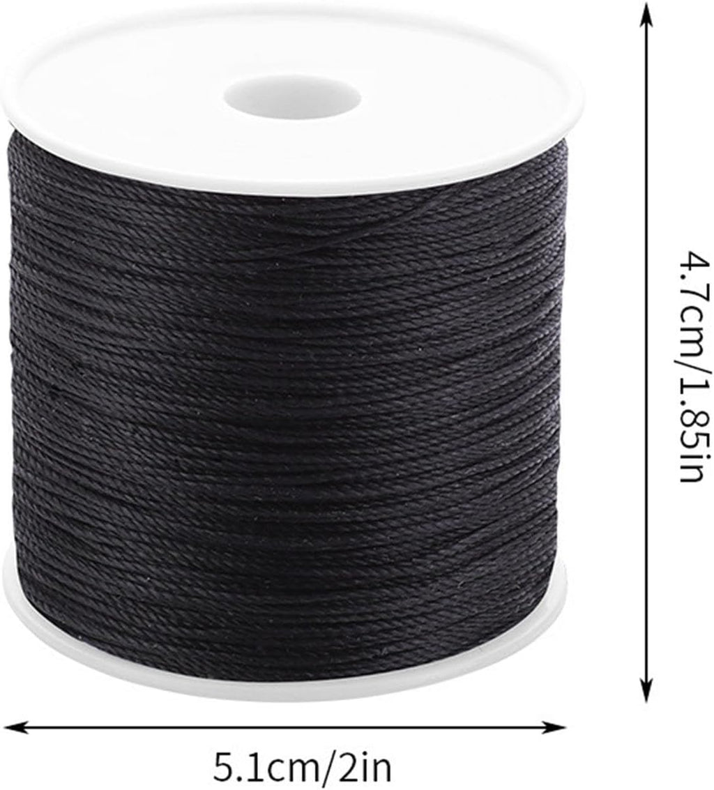 115 Yards/Spool Leather Sewing Waxed Thread 0.5mm Hand Stitching