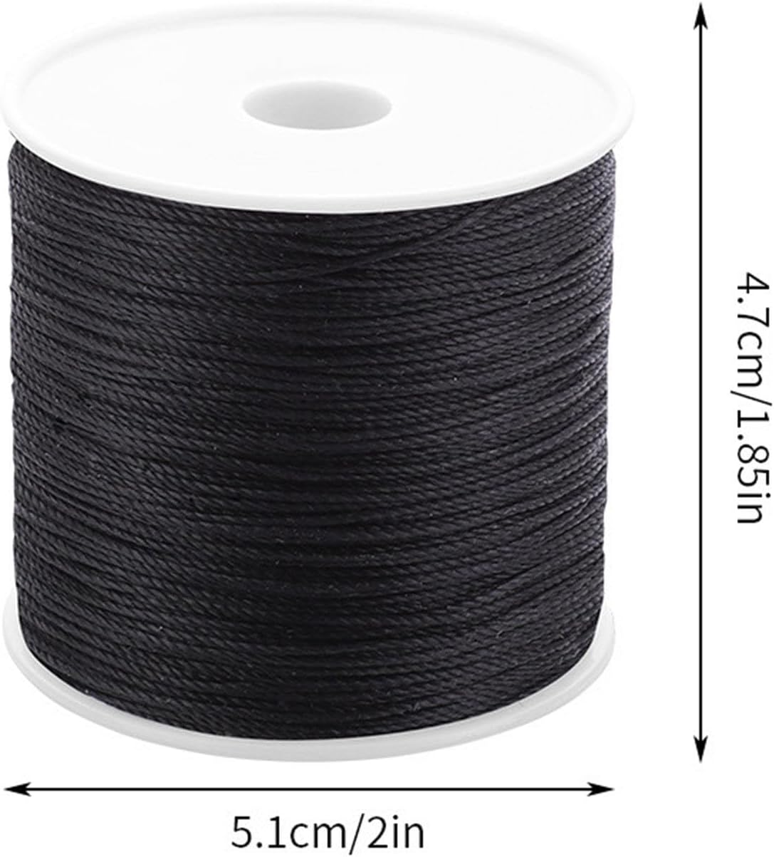 115 Yards/Spool Leather Sewing Waxed Thread 0.5mm Hand Stitching