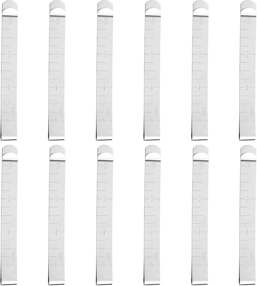 12 Pcs Stainless Steel Hemming Clips - Fabric Clips Sewing Supplies