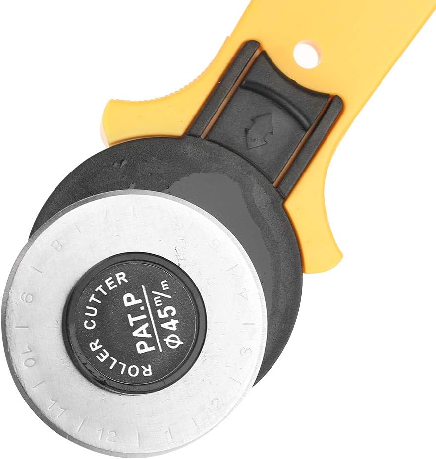 45mm Rotary Cutter, Fabric Cutter Paper Cutter Leather Cutting Tool