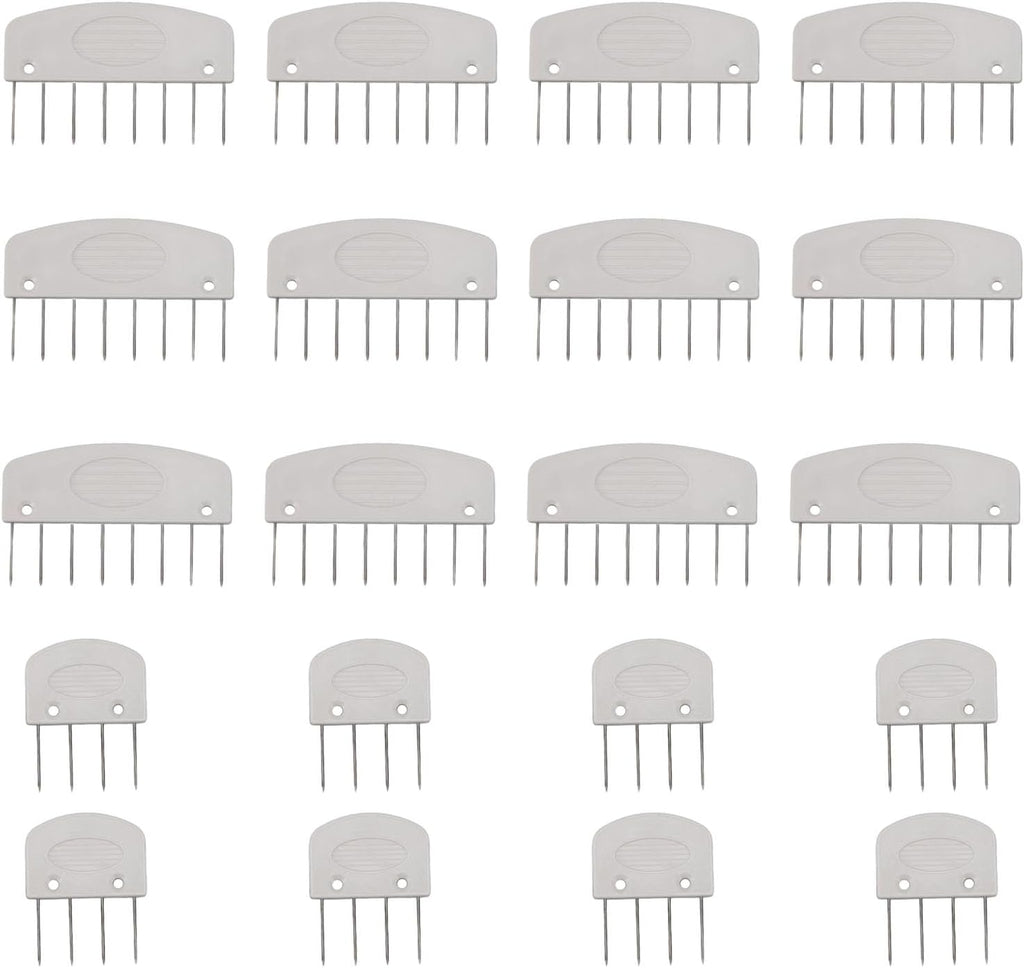 20Pcs Knit Blocking Pins Kit, 4 Pin and 8 Pin & Pins Kit, Knit