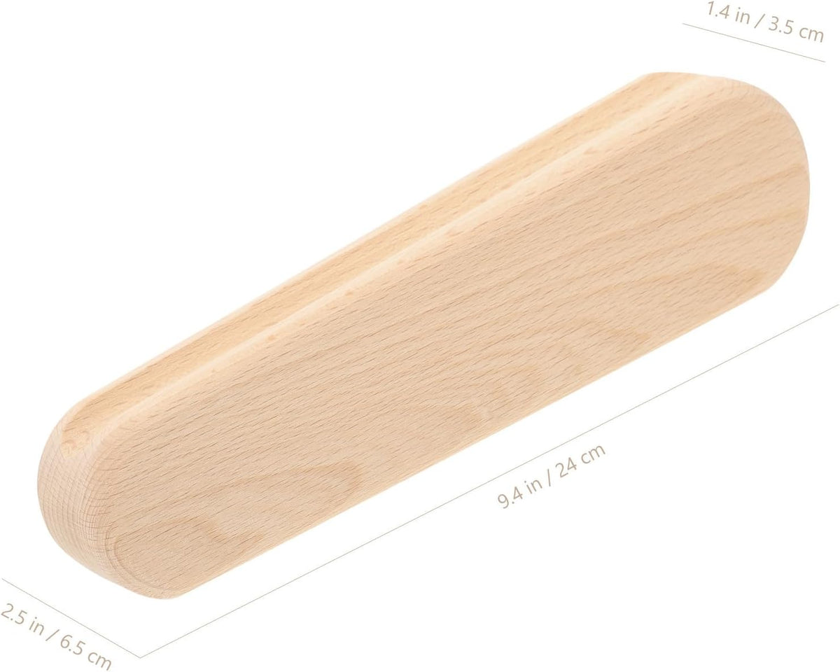 Wooden Seam Clapper for Sewing Dressmakers, Khaki