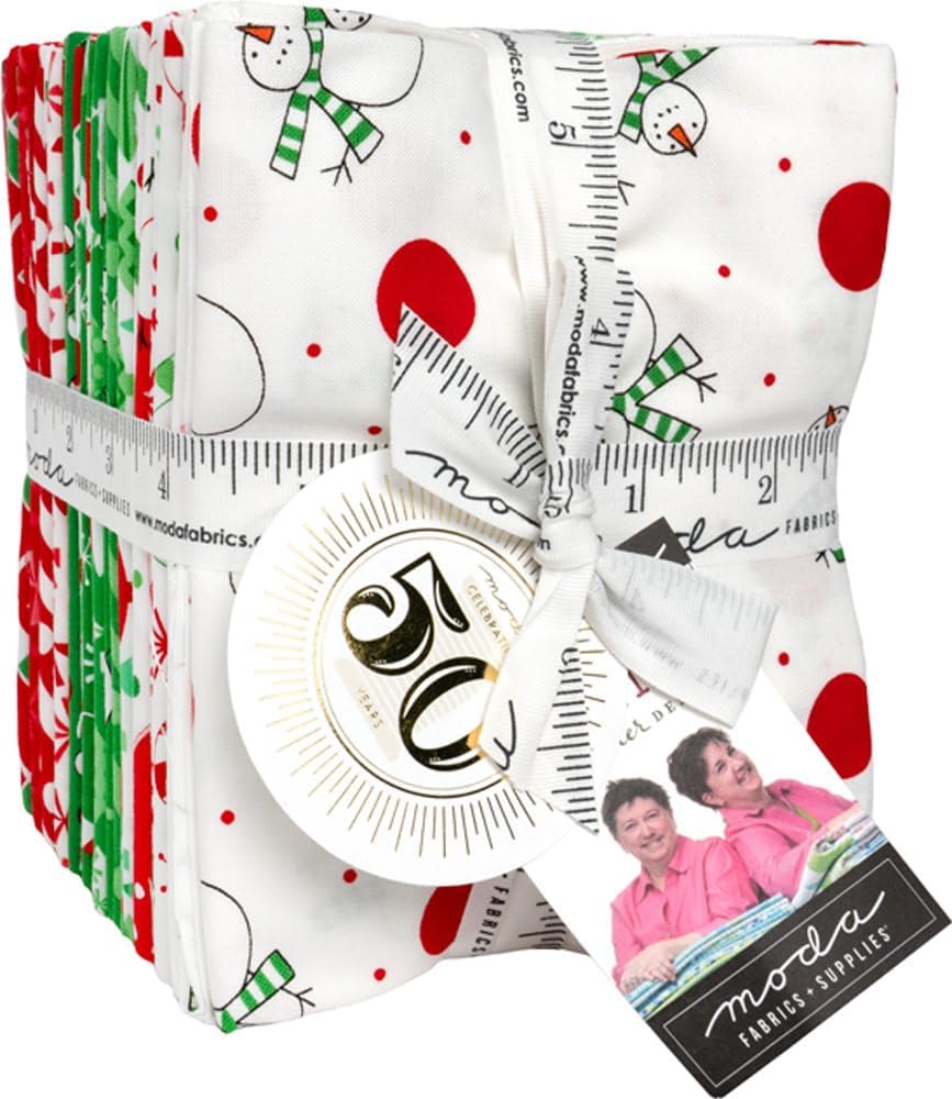 Me and My Sister Designs Snow Time 25 Fat Quarters Moda Fabrics