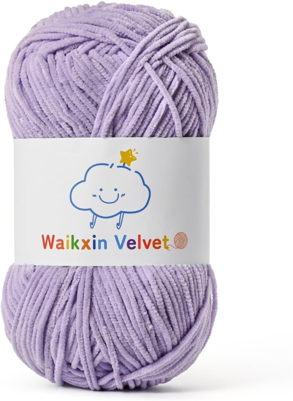 Fluffy Chenille Yarn for Crocheting,Baby Yarn for Crocheting