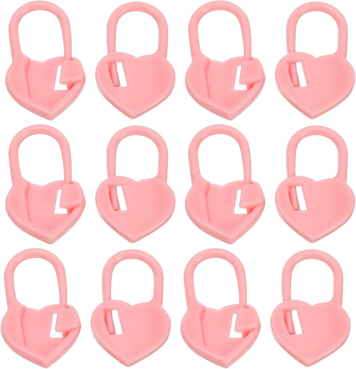 YOKIVE 100Pcs Stitch Markers, Plastic Crochet Locking Stitch Needle