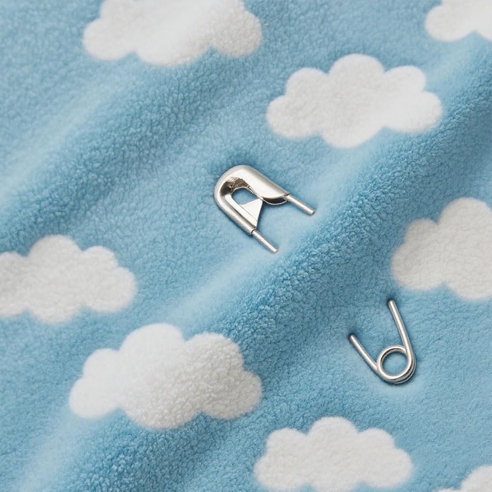 Curved Safety Pins (100 Pack) – Steel Sewing Tool for