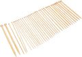 OVAQUIXI Bamboo Knitting Needles Set, 36pcs Carbonized Single Point