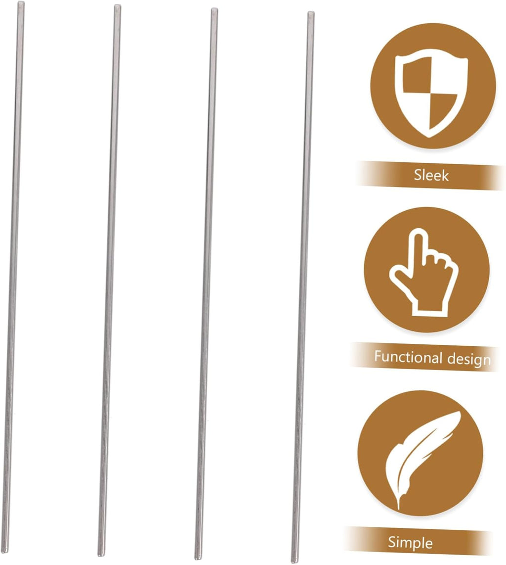 4pcs Stainless Steel Blocking Pins for Knitters and Boards
