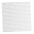 24pcs Stainless Steel Pin Rod for Knitting Crochet Supplies