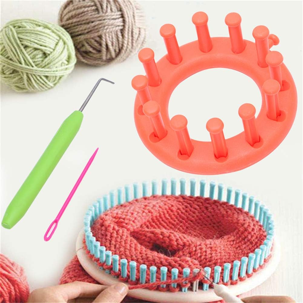 Mofuiry 4 Sets Knitting Loom Hooks, Crochet Hook Set with 8 Pieces