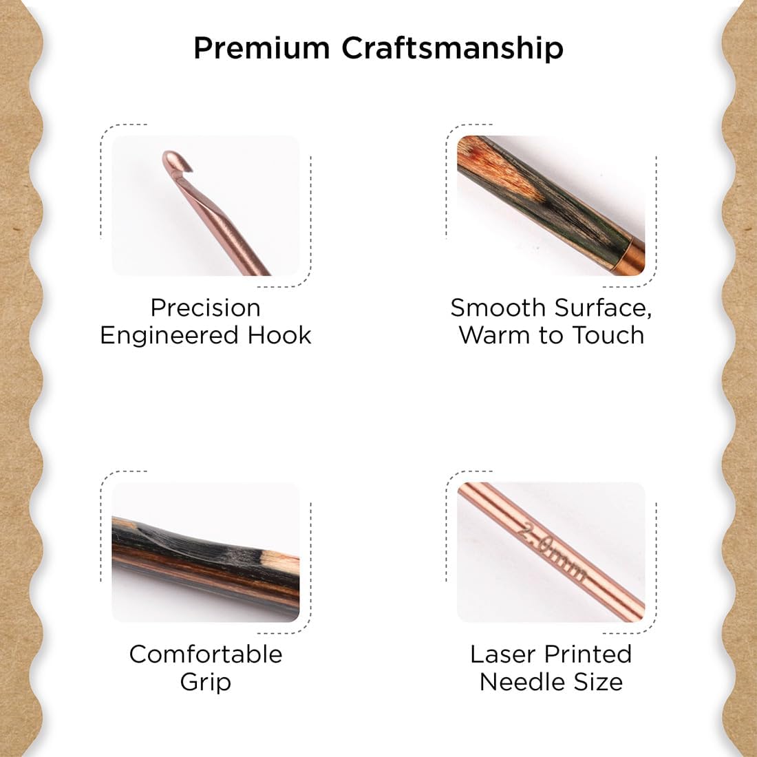 Knitter’s Pride Terra Single-ended Crochet Hook 2mm