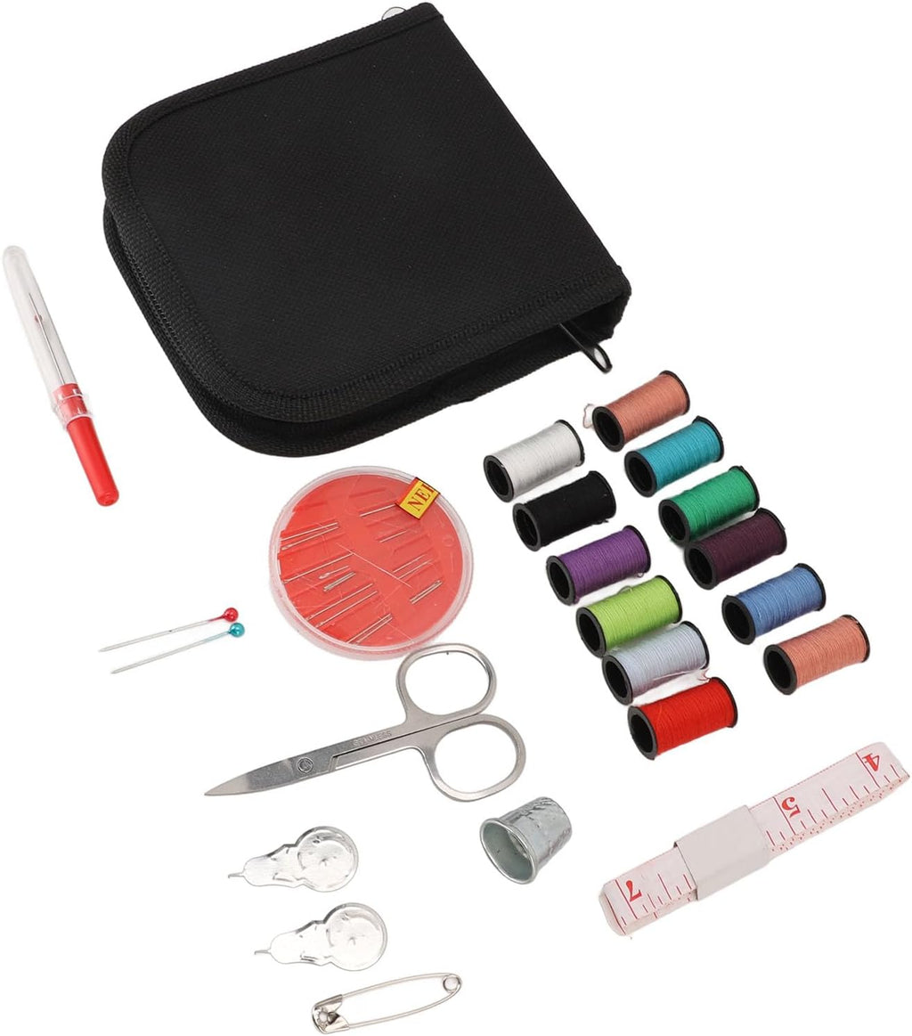 Eacam Portable Sewing Kit with Needles Thread Scissors for Travel Home