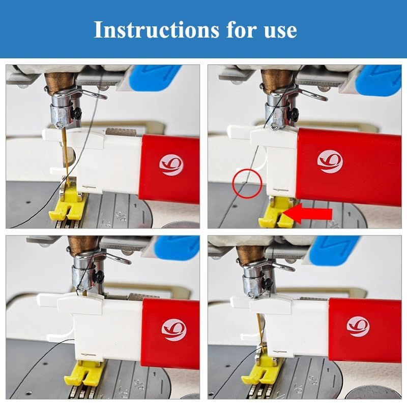 Bequilter Upgraded Sewing Machine Needle Threader with Strong Magnet