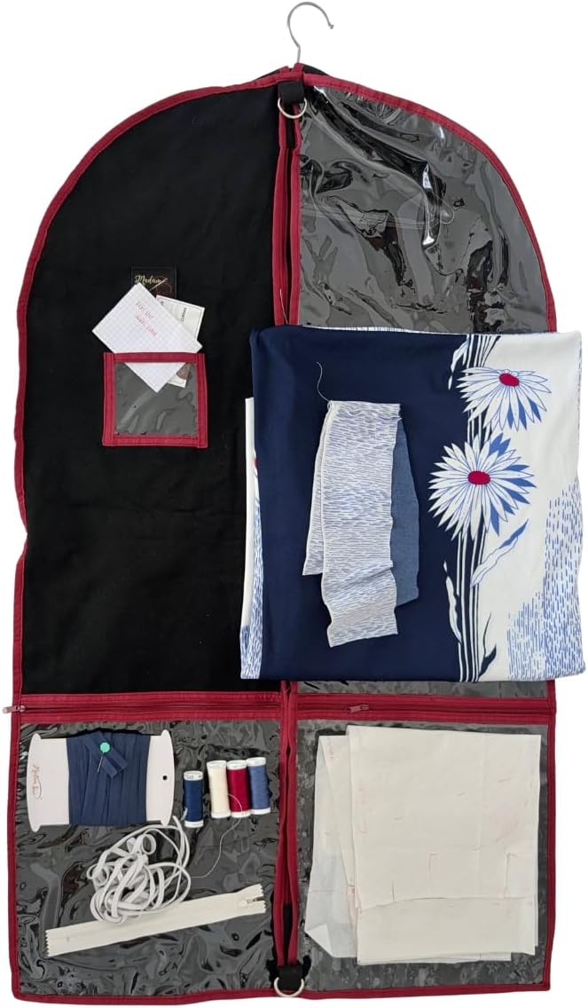 Madam Sew Garment Project Bag | Clear Sewing & Notions Storage 40x24