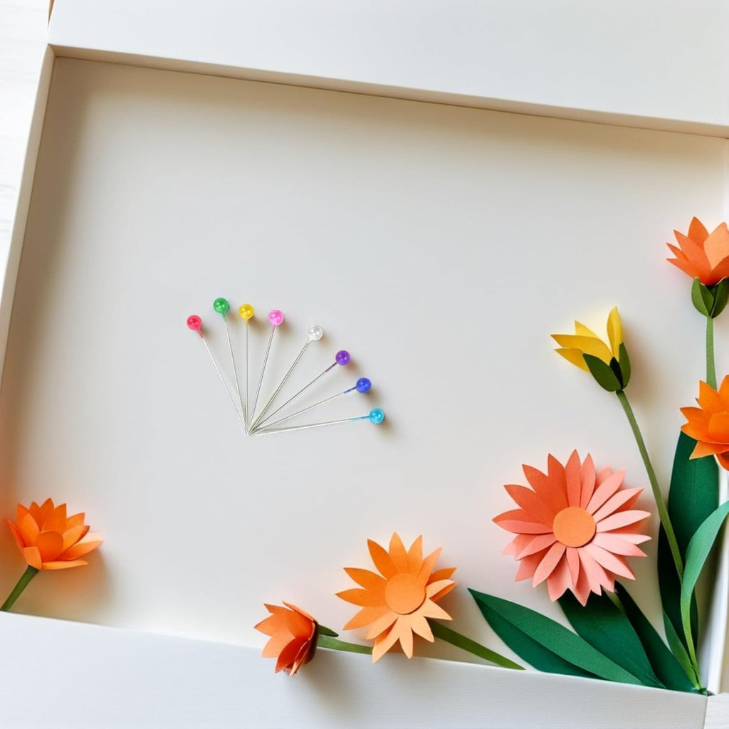 20 Boxes Straight Sewing Pins with Pearl Heads