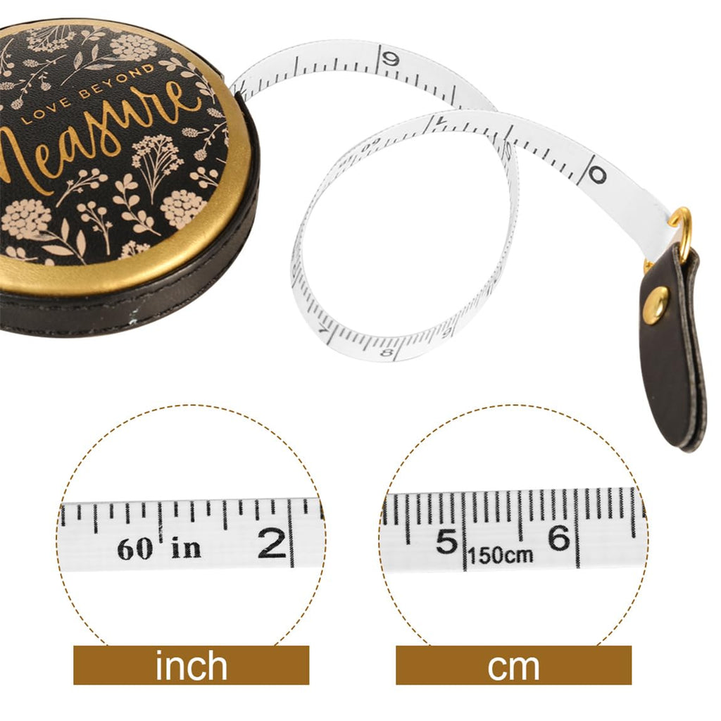 Soft Tape Measure Retractable Measuring Leather Mini Body Tape Measure
