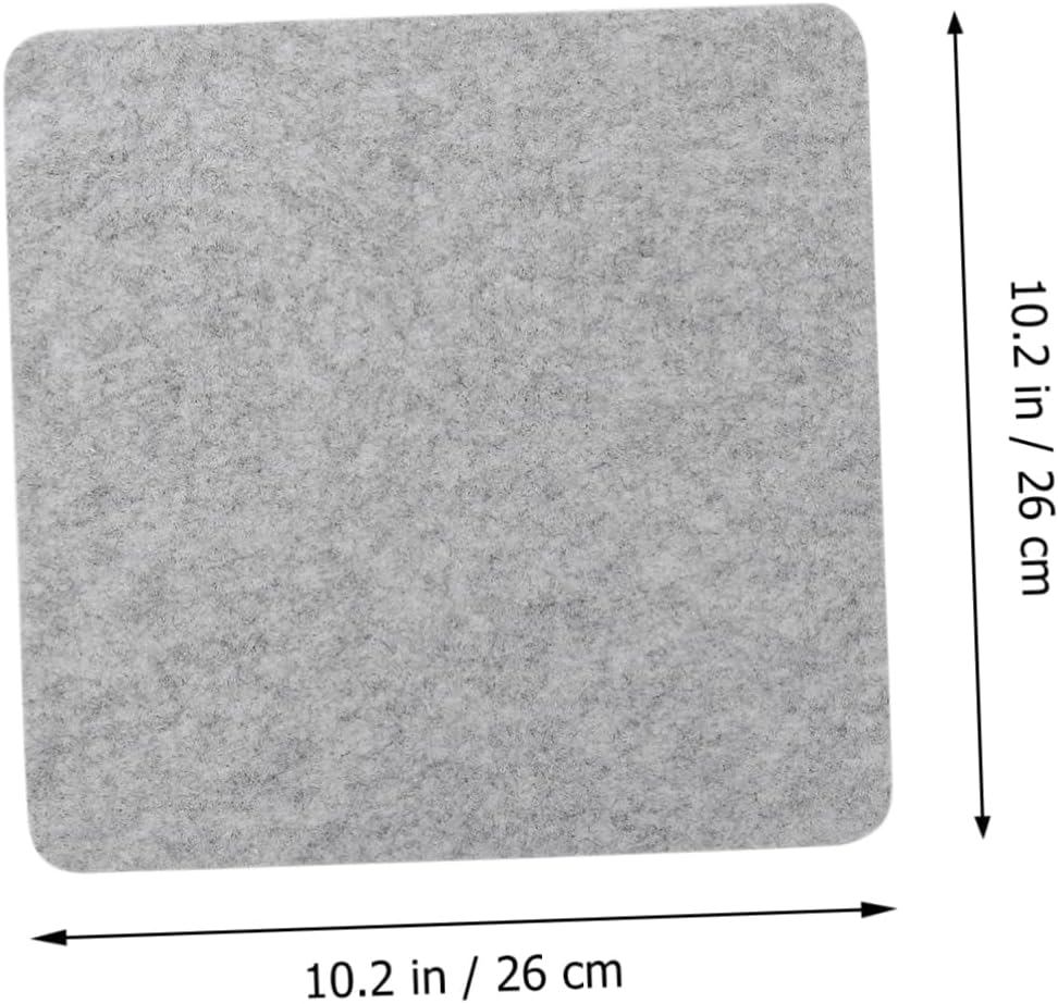 Wool Pressing Mat for Quilting, 10x10 inch Ironing Pad for Sewing