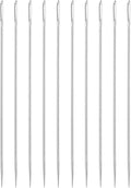 uxcell 20Pcs Large Eye Needle, 2.28" 0.9mm High Carbon Iron Embroidery