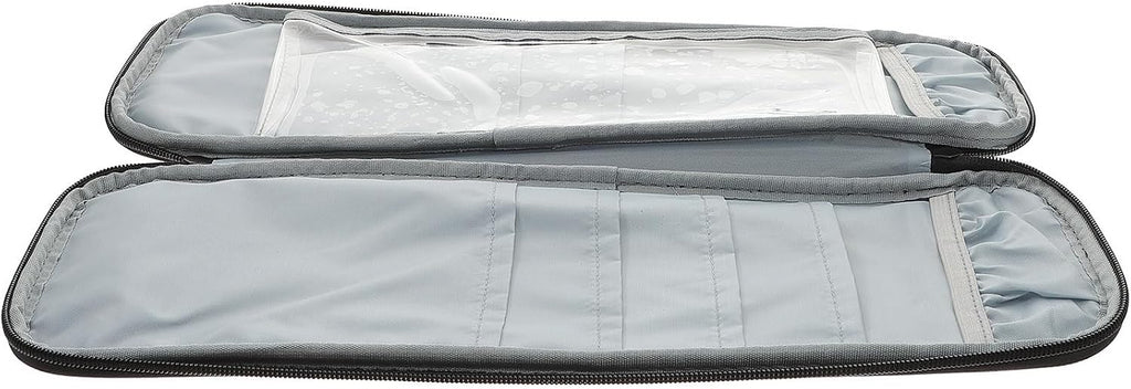 Crochet Hook Bag Organizer with Pockets, Double Layer Oxford Cloth